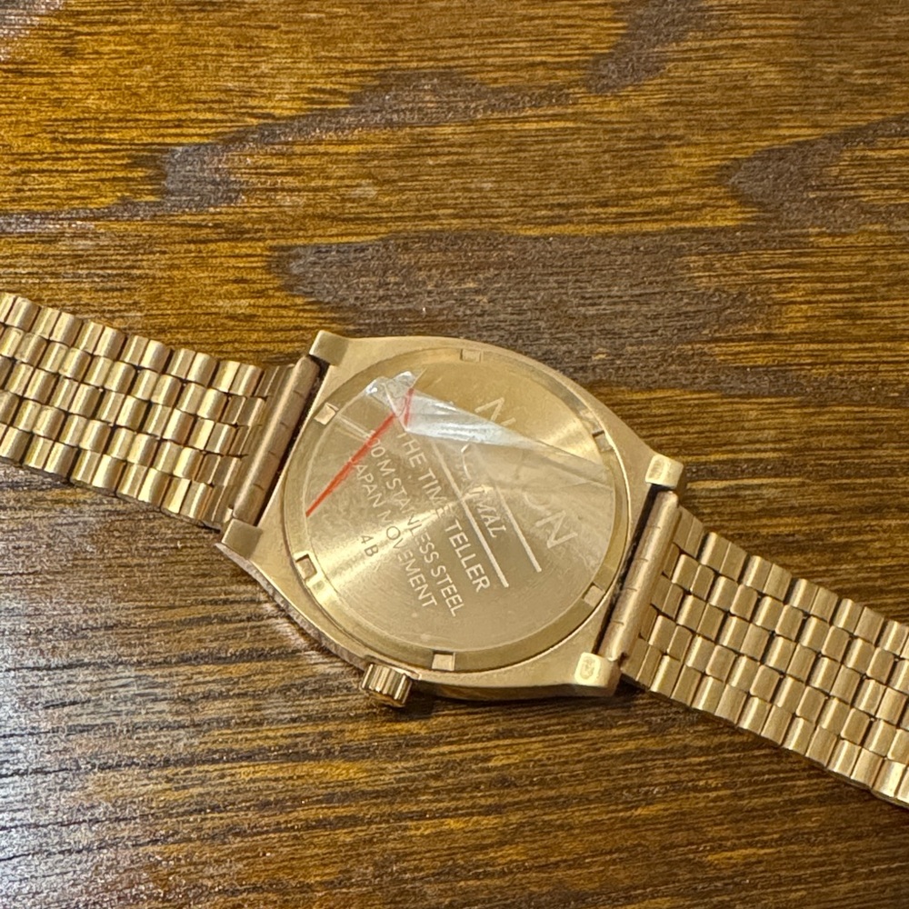 Nixon Rose Gold Watch- Time Teller - Picture 2 of 2